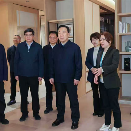 王浩书记参观浙江省“好房子”展兔宝宝样板间