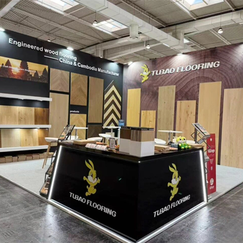 持续发力海外市场！兔宝宝香氛抑菌地板亮相德国汉诺威地铺展