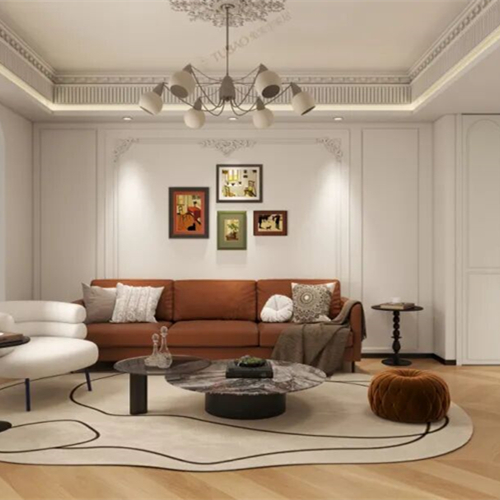 136㎡奶油中古风之家，温柔与复古撞出高级感