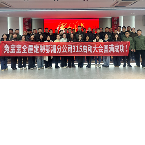 众行合力 智拓新局|兔宝宝全屋定制鄂湘经销商315会议圆满召开